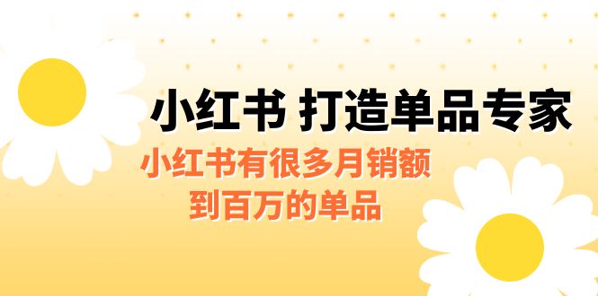 某公众号付费文章《小红书 打造单品专家》小红书有很多月销额到百万的单品_酷乐网