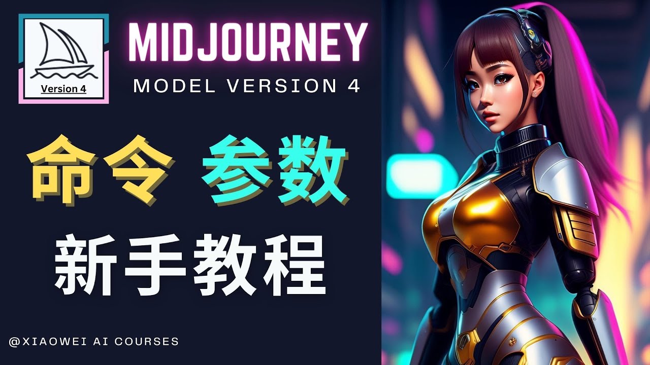 Midjourney新手入门教程，轻松创作顶级图像，命令参数-新手教程_酷乐网