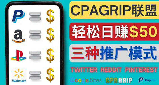 通过社交媒体平台推广热门CPA Offer，日赚50美元 – CPAGRIP的三种赚钱方法_酷乐网