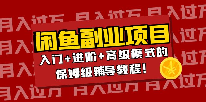 月入过万闲鱼副业项目：入门+进阶+高级模式的保姆级辅导教程！_酷乐网