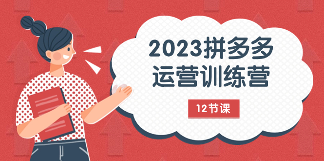 2023拼多多运营训练营：流量底层逻辑，免费+付费流量玩法（12节课）_酷乐网