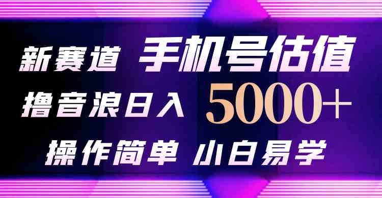 抖音不出境直播【手机号估值】最新撸音浪，日入5000+，简单易学，适合…_酷乐网