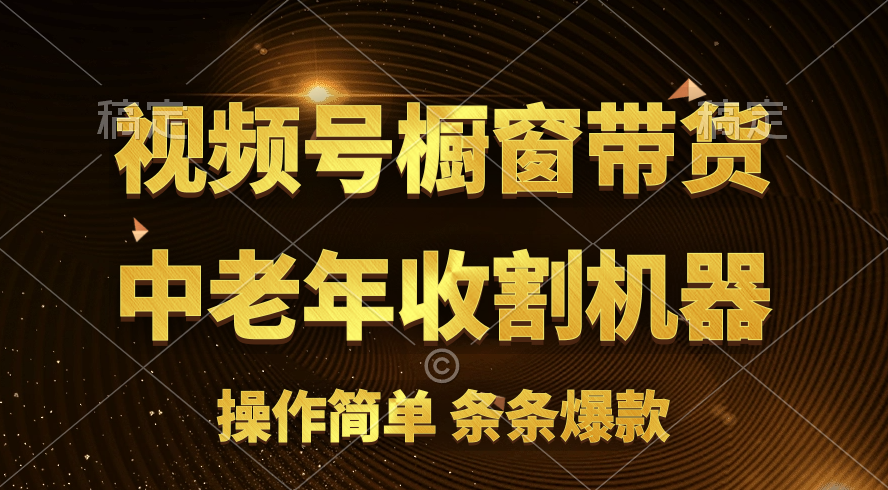 [你的孩子成功取得高位]视频号最火爆赛道，橱窗带货，流量分成计划，条…_酷乐网