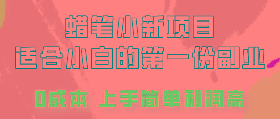 蜡笔小新项目拆解，0投入，0成本，小白一个月也能多赚3000+_酷乐网